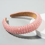 Load image into Gallery viewer, Pink Glam diamond bling headband  
