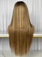 Load image into Gallery viewer, Blonde Highlight HD Lace Frontal Wig 
