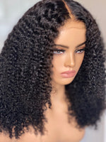 Load image into Gallery viewer, Kinky curly HD lace closure wig
