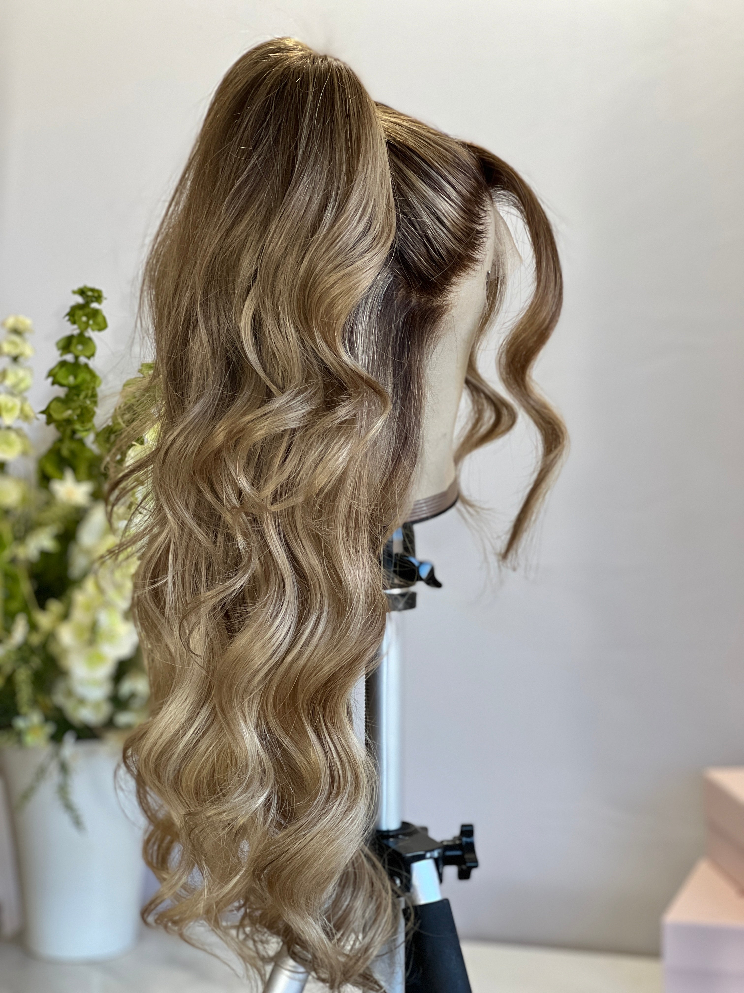Luxury Blonde hd lace wig