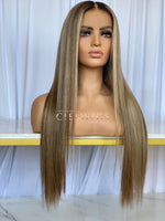 Cargar imagen en el visor de la galería, Blonde Highlight HD Lace Frontal Wig 
